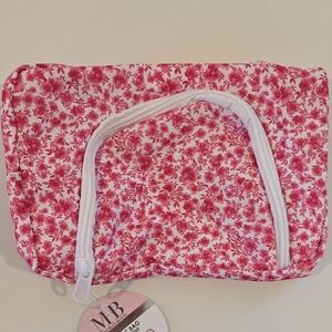 Pink MHB Viral  Cosmetic Hand Sanitizer Pouch Women's Makeup Bag